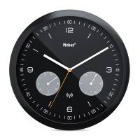 Mebus Funk-Wanduhr mit Thermo-/Hygrometer 52825