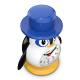 Mebus Kinder- und Jugendwecker Pinguin 26514