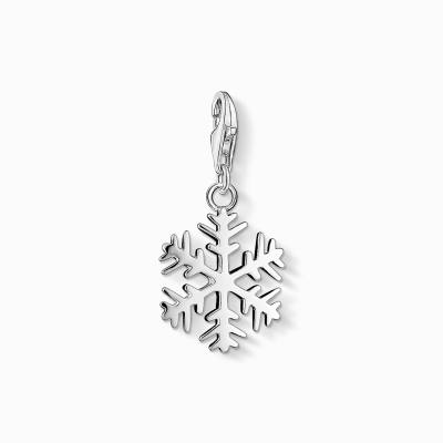 Charm-Anhänger Schneeflocke