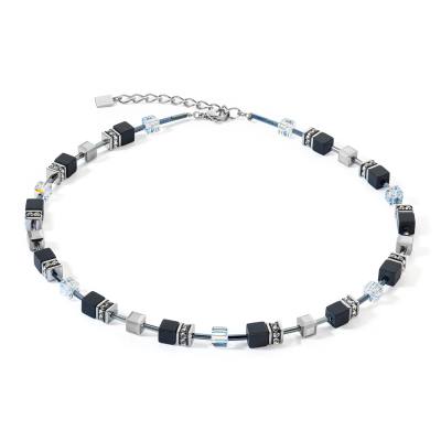 GeoCUBE® Iconic Precious Onyx Halskette kristall-schwarz