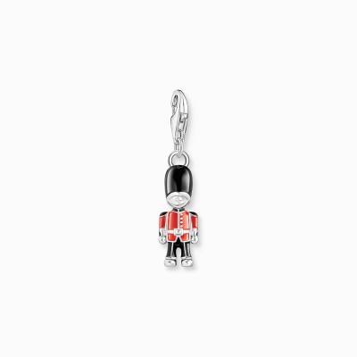 Charm-Anhänger LONDON Königliche Wache Silber