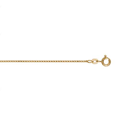 Kette Venezia vierkant 1,20 mm 333/- Gelbgold