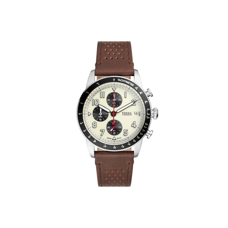 Fossil Uhr Chronograph Sport Tourer Leder braun Uhrenvielfalt