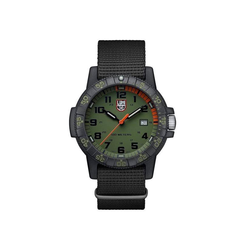 Orologio Luminox Uomo Leatherback Sea Turtle Giant XS.0337 - 44 Mm, Multicolore, Resistente 10 ATM Con Illuminazione LLT - 3
