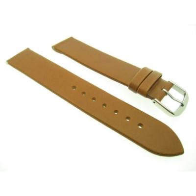 Rece Uhrenarmband Binz mittelbraun 20 mm