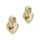 Armani Pierced Heart Ohrring