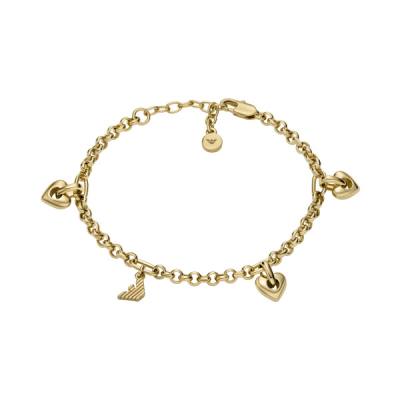 Armani Pierced Heart Armband
