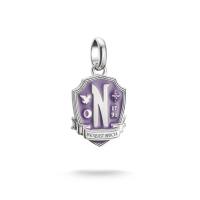 Charm-Anhänger Wednesday Nevermore Emaille Connect...