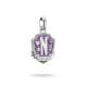 Charm-Anhänger Wednesday Nevermore Emaille Connect Silber
