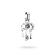 Charm-Anhänger Wednesday Tränendes Auge Zirkonia Connect Silber
