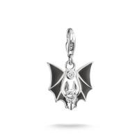 Charm-Anhänger True Romance Fledermaus Zirkonia...