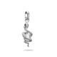 Charm-Anhänger Schlange mit Stein Connect Silber