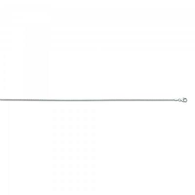 Kette Zopf 1,40 mm 925/- Silber weiß 45 cm