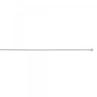 Kette Zopf 1,40 mm 925/- Silber weiß 45 cm