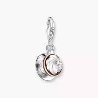 Charm-Anhänger Wiener Kaffeehaus mit weißem...