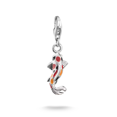 Charm-Anhänger Koi Original Silber