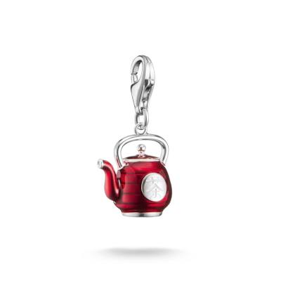 Charm-Anhänger Teekanne Original Silber