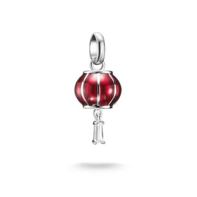 Charm-Anhänger Lampion Connect Silber
