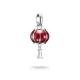 Charm-Anhänger Lampion Connect Silber