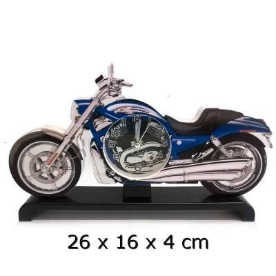 Motorrad Chopper Tischuhr