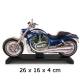 Motorrad Chopper Tischuhr