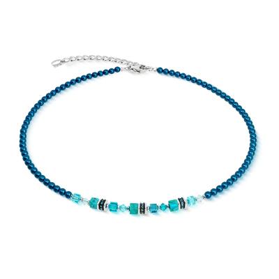 Halskette Princess Teal Glow silber