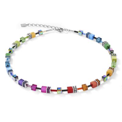 GeoCUBE® Halskette multicolor rainbow