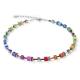 GeoCUBE® Halskette multicolor rainbow