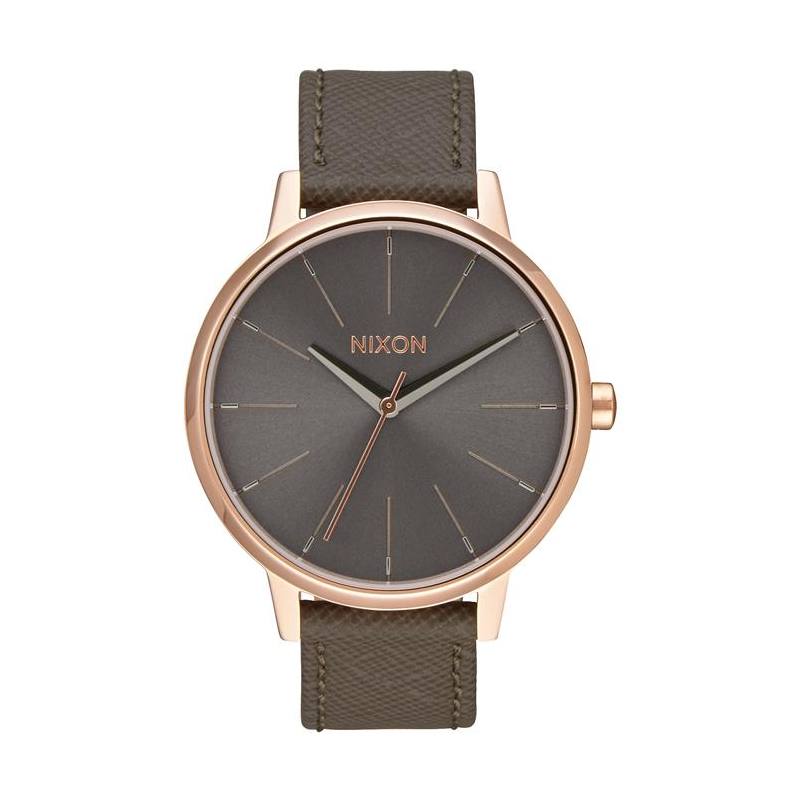 Nixon The Kensington Leather Rose Gold-Taupe Uhrenvielfalt, 150,00 €