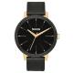 Nixon The Kensington Leather Gold/Black/White