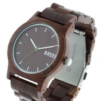 Breef Holzuhr Original Rotes Sandelholz