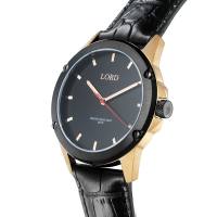 Lord Timepieces Bolt Black Rose