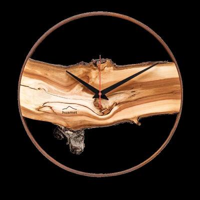 Huamet Holz-Wanduhr Wuhrzel