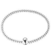 Armband Kugel 925/- Silber weiß 58 mm