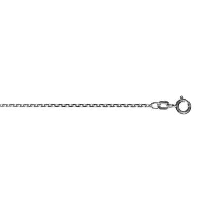 Kette Anker diamantiert 1,70 mm 925/- Silber weiß 45 cm