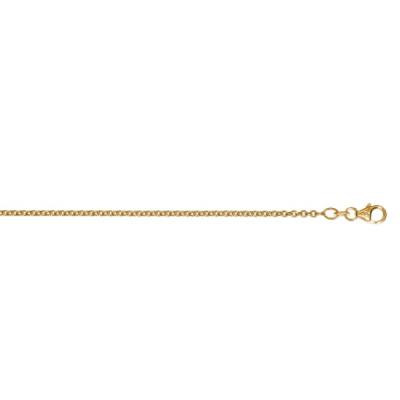 Kette Rundanker 2,00 mm 333/- Gelbgold 45 cm