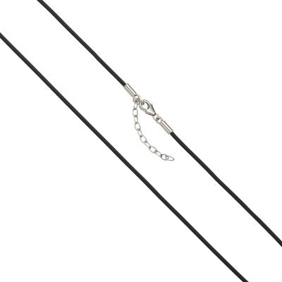 Collier 925/- Sterling Silber rhodiniert 42 cm