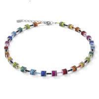 GeoCUBE® Halskette classic Polaris & Strass...