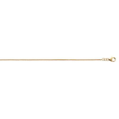 Kette Zopf 1,10 mm 585/- Gelbgold