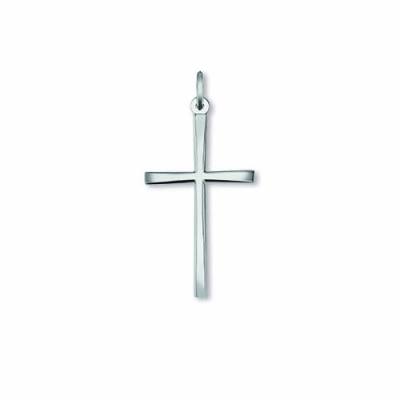 Anhänger Kreuz 925/- Silber rhodiniert