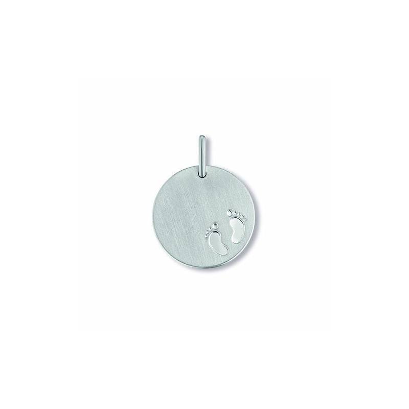 Personalisiertes Gravurplättchen Als Anhänger Aus Sterlingsilber 925 – Mit Kette, Für Kinder & Erwachsene