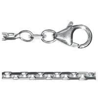 Kette Anker diamantiert 1,80 mm 925/- Silber rhodiniert