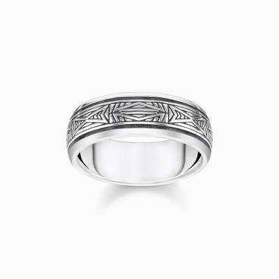 Ring Ornamente silber