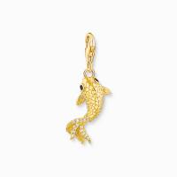 Charm-Anhänger Koi gold