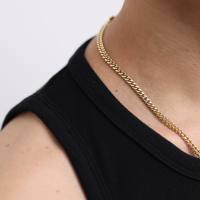 Cuban Chain Gold Halskette